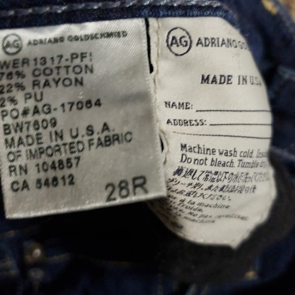 ⚡SALE⚡AG The ballad slim boot  sz 28R - Picture 5 of 9